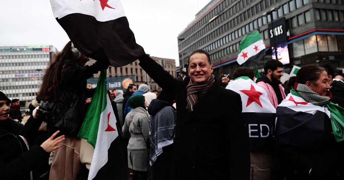 Syrians in Finland celebrate collapse of Assad government