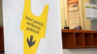 Uusi passisi verkossa rollup poliisin lupapalvelutoimistossa. 