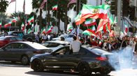 Free Iran -mielenosoitus Los Angelesissa.