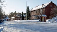 Lapinlahden Varpaisjärven taajamaa.