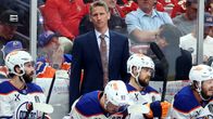 Kris Knoblauchilla ei ollut aihetta hymyyn, kun Edmonton hävisi Floridalle 1–6 NHL:n kolmannessa finaaliottelussa tiistaina. 
