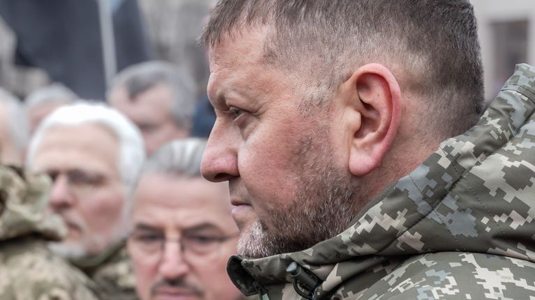 FT: Zelenskyj har beslutat att avskeda militärens befälhavare Valerij ...
