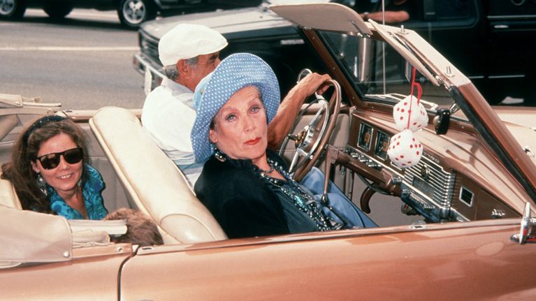 Maila Nurmi avoautossa 1994.