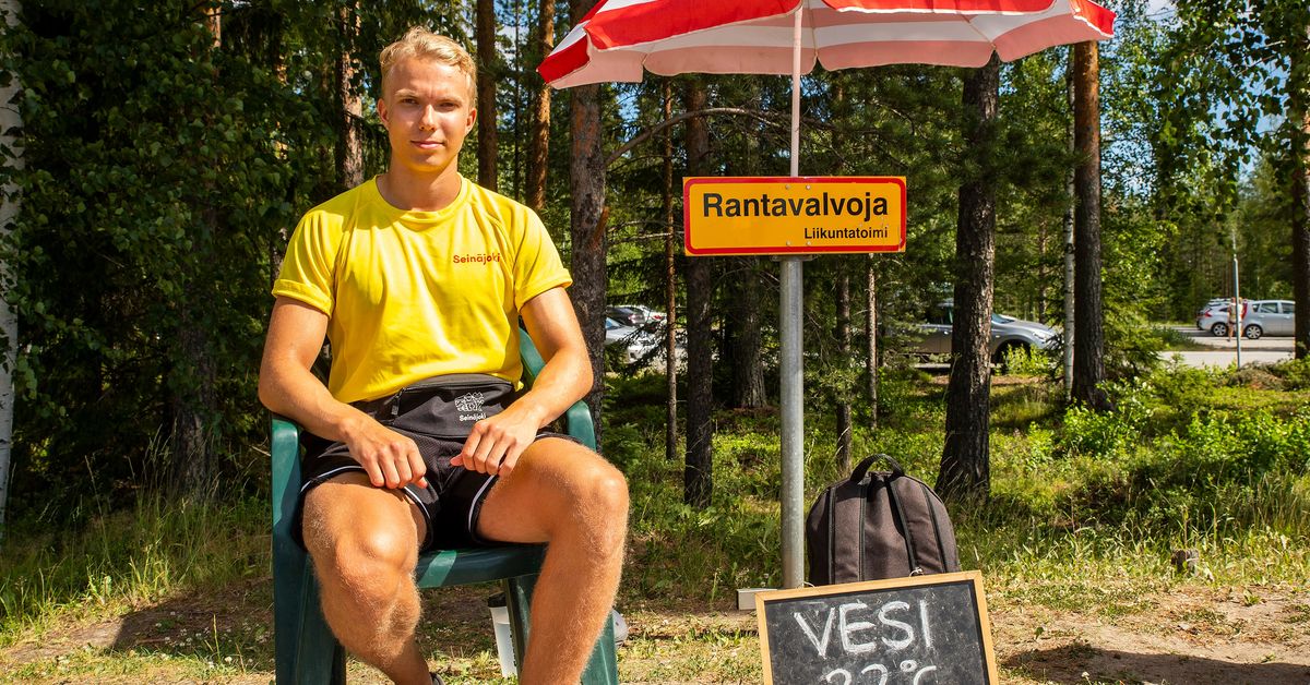Kesätöissä hikoillaan ja palellaan: Rantavalvoja torjuu hellehaitat ...