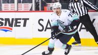Joonas Donskoi Seattle Krakenin pelipaidassa. 
