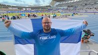 MM-parayleisurheilun pronssityöntäjä Teijo Kööpikkä
