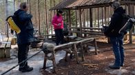 Soinin Pyhiinvaelluskirkon osallistujat 