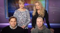 Lapsuuteni pakopaikka. Sari Valton vieraina toimittaja Kimmo Ohtonen, nyrkkeilijä Jussi Koivula sekä jazzpianisti Iro Haarla.
