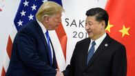 Presidentit Donald Trump ja Xi Jinping.