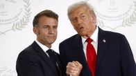Emmanuel Macron ja Donald Trump.
