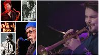 Verneri Pohjola ja muita jazzmuusikoita. Kuvat Teeman jazzkesän 2017 ohjelmistosta.