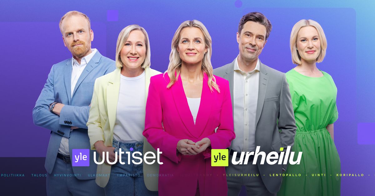Yle's news and sports units unveil fresh look | Yle News | Yle
