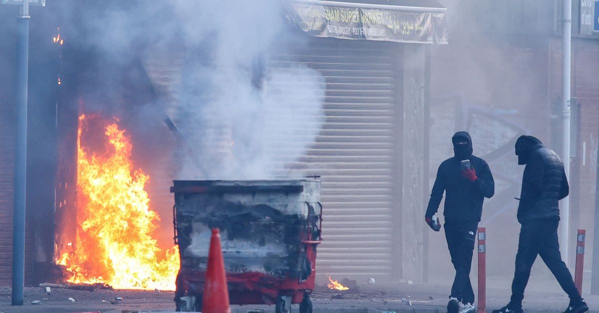 Violent Riots Erupt in Northern Ireland Following Brutal Stabbing