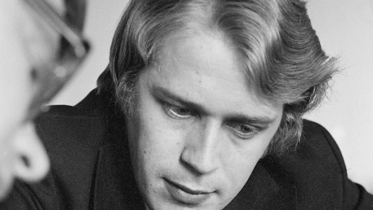 Matti Ahde fotograferad år 1971.