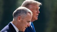 Mark Carney ja Trump profiilista. 