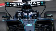 Mercedes-tallin George Russell oli nopein Kiinan GP-kisan sprinttikilpailussa varhain lauantaiaamuna. 
