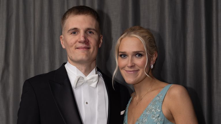 Kuvassa Oliver Helander ja Ingrid Lindblom.