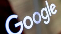 Googlen logo tietokoneen näytöllä.