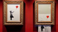 "The Mystery of Banksy – A Genius Mind" exhibition pieces.