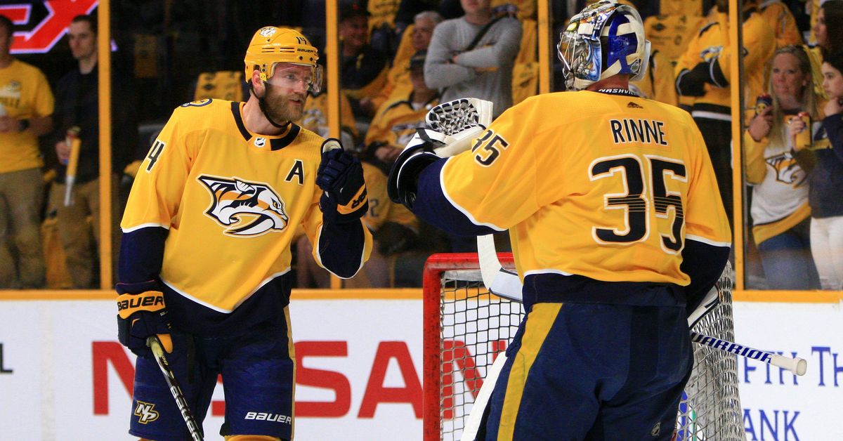 Rinne räddade 46 skott – Nashville avgjorde i andra ...