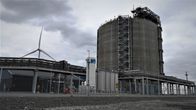 Kuvassa vasta käyttöön otettu Tornion LNG-terminaali vuonna 2019.
