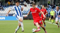 Mads Borchers sköt två mål för HJK.