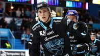 Pelicans–Tappara 20.1.2024. Kuvassa Aatu Jämsen ilmaveivimaalin jälkeen.