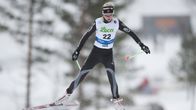 Marthe Katrine Myhre åker i norska mästerskapen i längdskidåkning 2012.