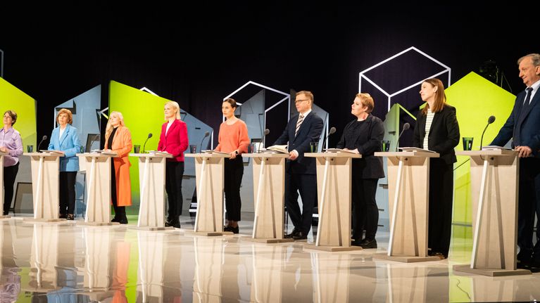 Partiledare diskuterade skog, skola och skuld – testa om de visste vad ...