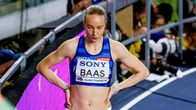 Mette Baas MM-halliyleisurheilukisoissa 2026.