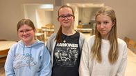 Vivan Winberg, Rebecca och Mona Creutz går i Steinerskolan. 