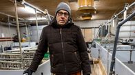Jari Ollikkala tyhjässä karsinassa