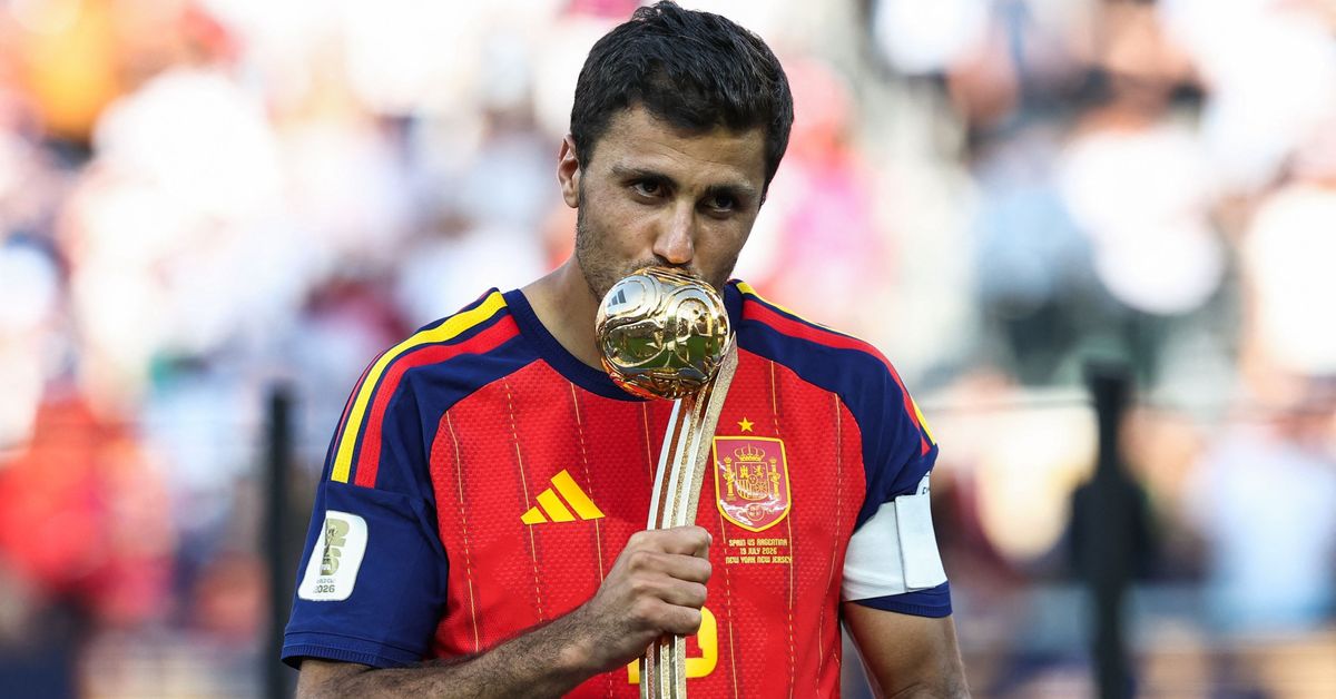 VM-hjälten Rodri uppges vara klar för Barcelona