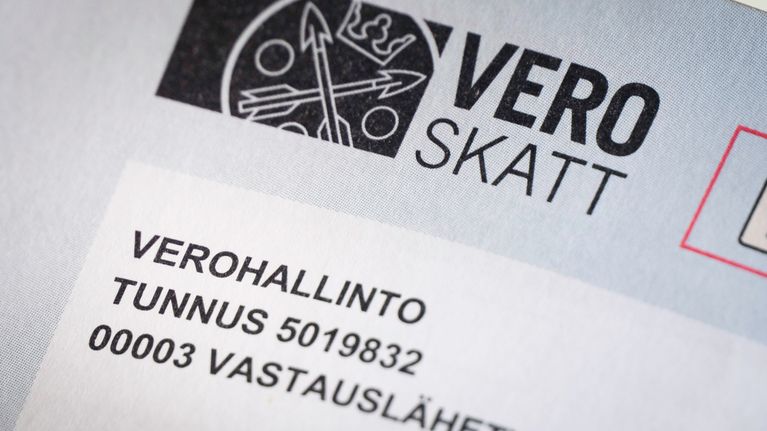 Veroilmoitus.