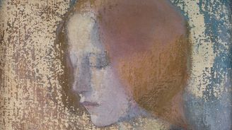 Helene Schjerfbeckin teos Fragmentti vuodelta 1904. Kuvassa näkyy punatukkainen tyttö sivuprofiilissa.
