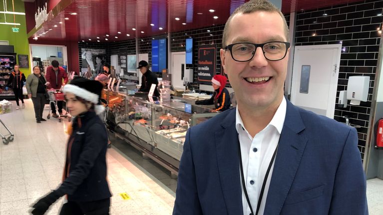 Keskon Lounais-Suomen aluejohtaja Lauri Inna.