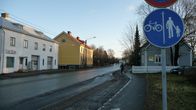 Kuvassa pyörätie Nummen kaupunginosassa Turussa.