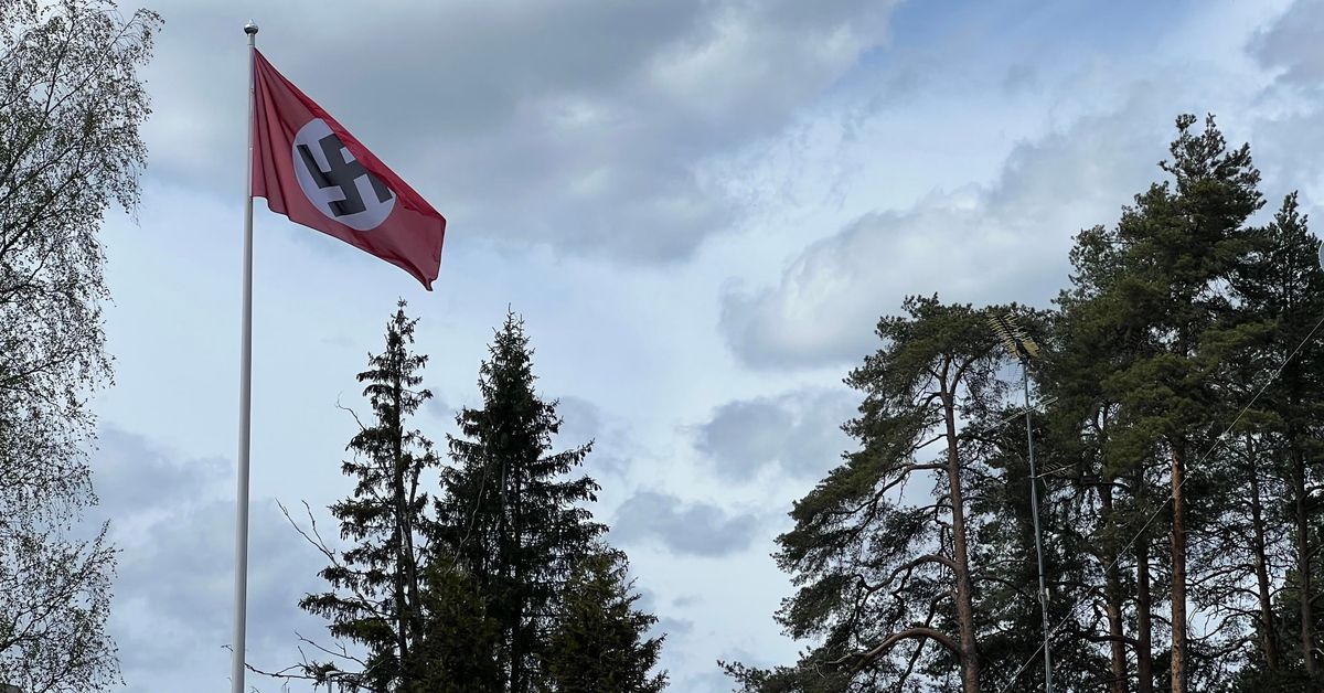 Poliisi poisti hakaristilipun omakotitalon lipputangosta Lappeenrannassa