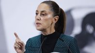 Claudia Sheinbaum tiedotustilaisuudessa tiistaina.