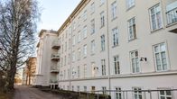 Laakson sairaalan julkisivu.