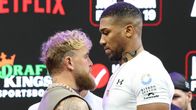 Jake Paul och Anthony Joshua.