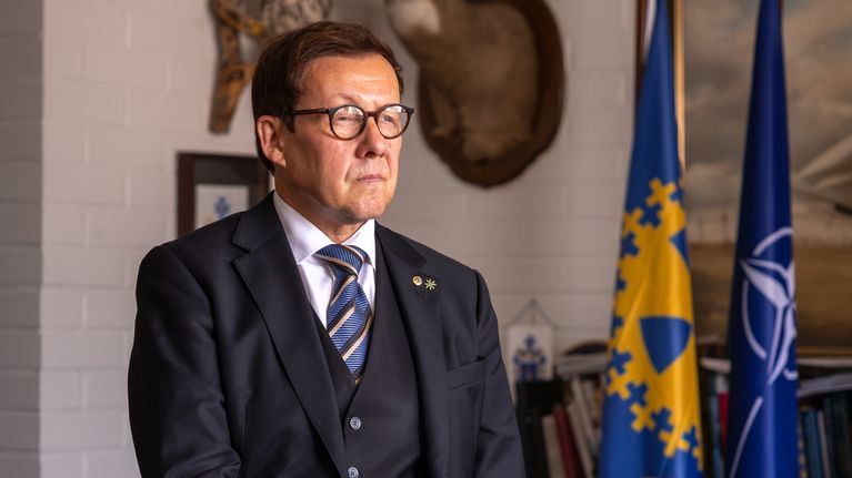 Photo shows Jari Andersson.