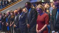Regeringen Truss under Konservativa partiets partikonferens.
