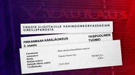 Vauraus Suomeen liittyviä asiakirjoja. 