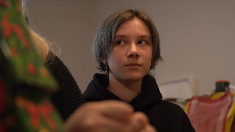 Ukrainalainen Marija Zahartšenko.