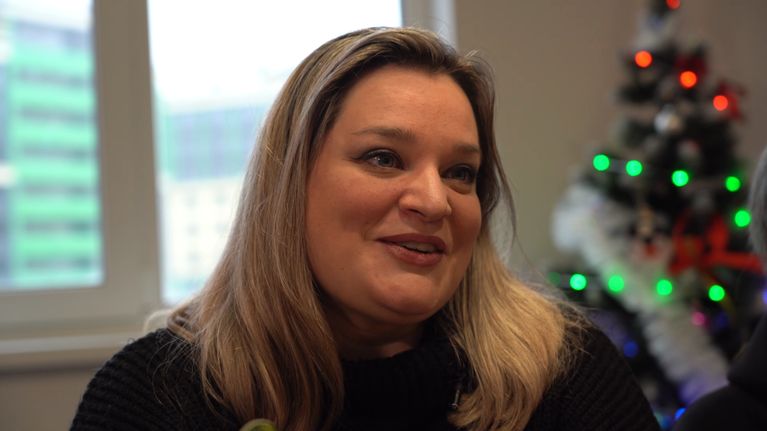 Ukrainalainen Viktorija Zahartšenko.