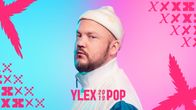 Pyhimys YleXPop-mainosjulisteessa.