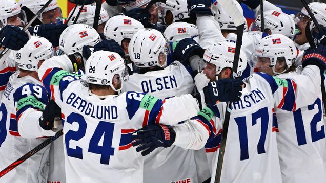 Norjan jääkiekkomaajoukkue on voittanut B-lohkossa muun muassa Ruotsin 3-2 ja Tšekin 4-1 sekä hävinnyt Kanadalle jatkoajalla 5-6.  