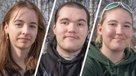 Alix Tanttinen, Markus Heikkinen ja Elsa-Marella Luoto yhteiskuvassa. 
