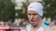 Oulun Pyrinnön Samuel Purola yleisurheilun Motonet GP:n kilpailussa Joensuussa 12. heinäkuuta 2025.